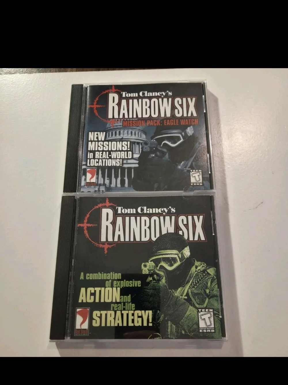 Tom Clancy Rainbow Six Gold Pack Edition PC Big Box Complete Red Storm Strategy